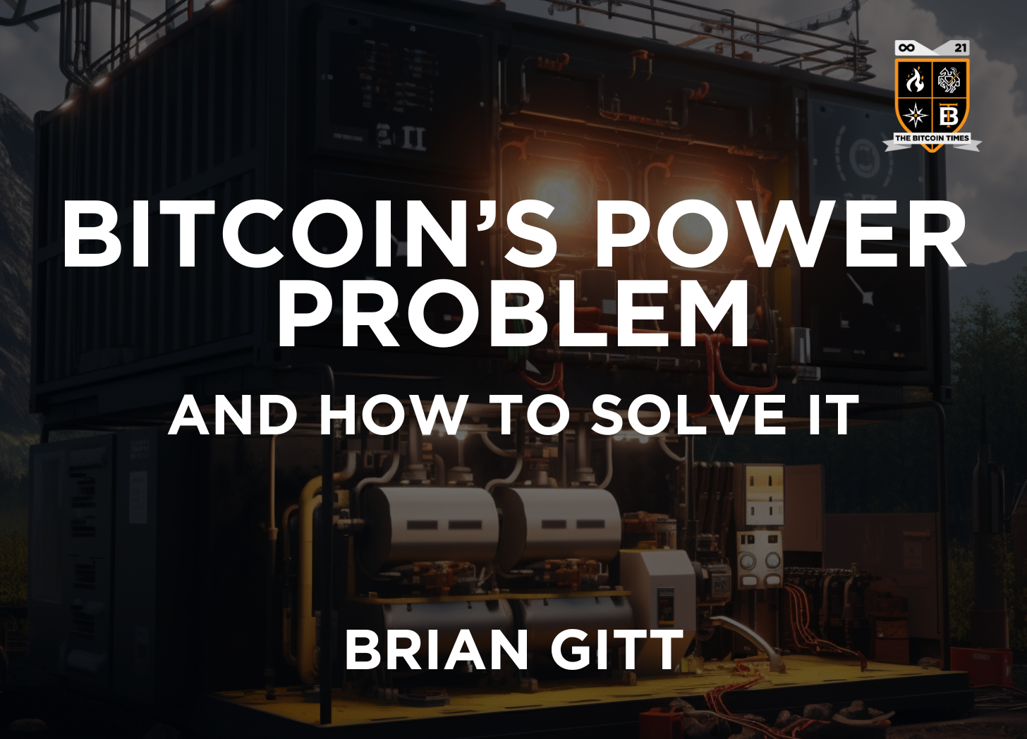 Bitcoin’s power problem & how to fix it